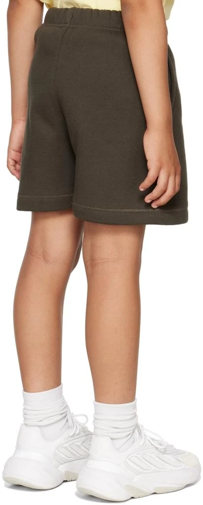 商品Essentials|Kids Gray '1977' Shorts,价格¥199,第3张图片详细描述