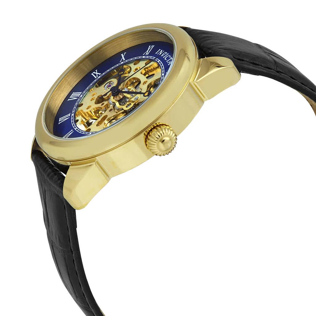 Invicta Specialty Mechanical Blue Skeleton Mens Watch 23536商品第2张图片规格展示