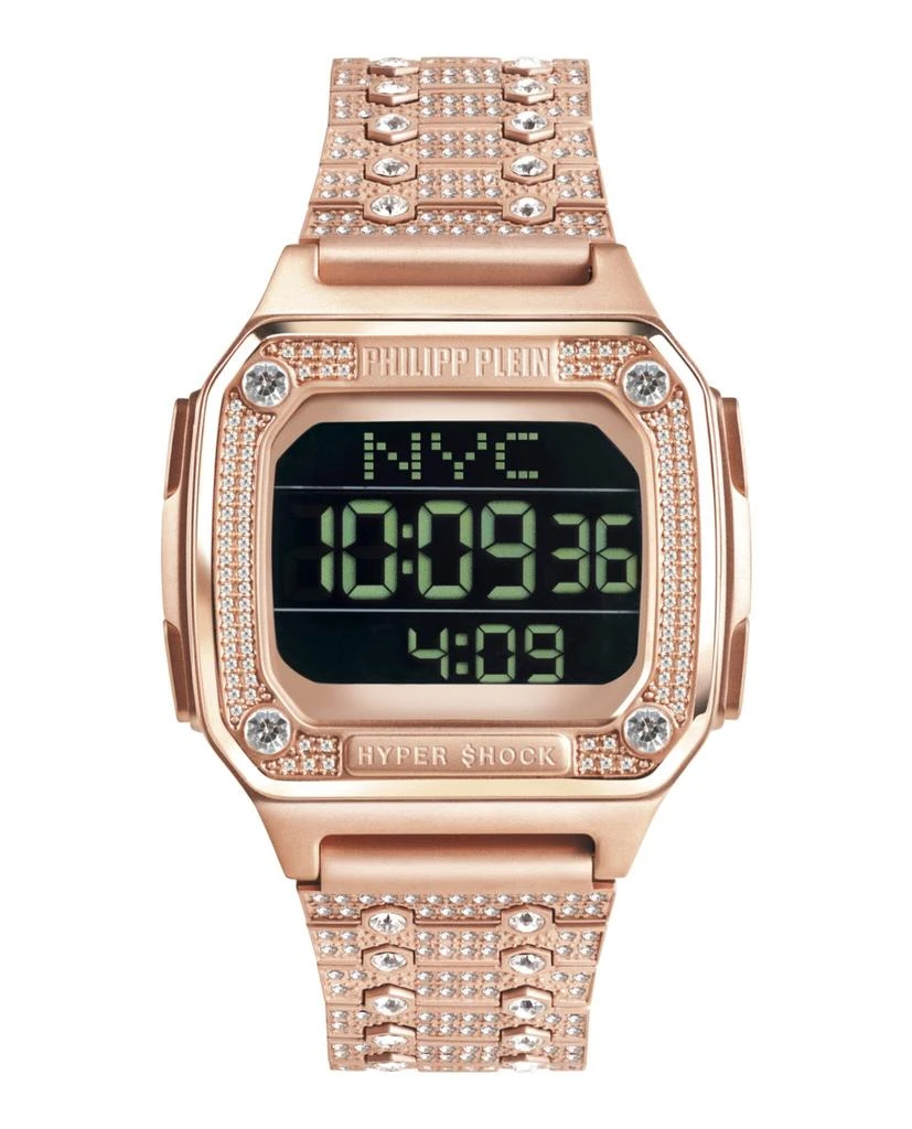 商品Philipp Plein|Hyper $hock Crystal Digital Watch,价格¥1977,第1张图片