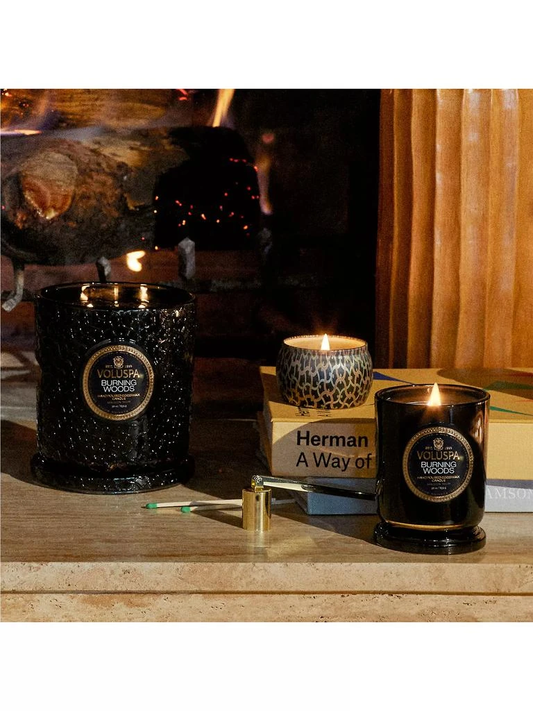 商品Voluspa|Burning Woods Luxe Candle,价格¥670,第5张图片详细描述