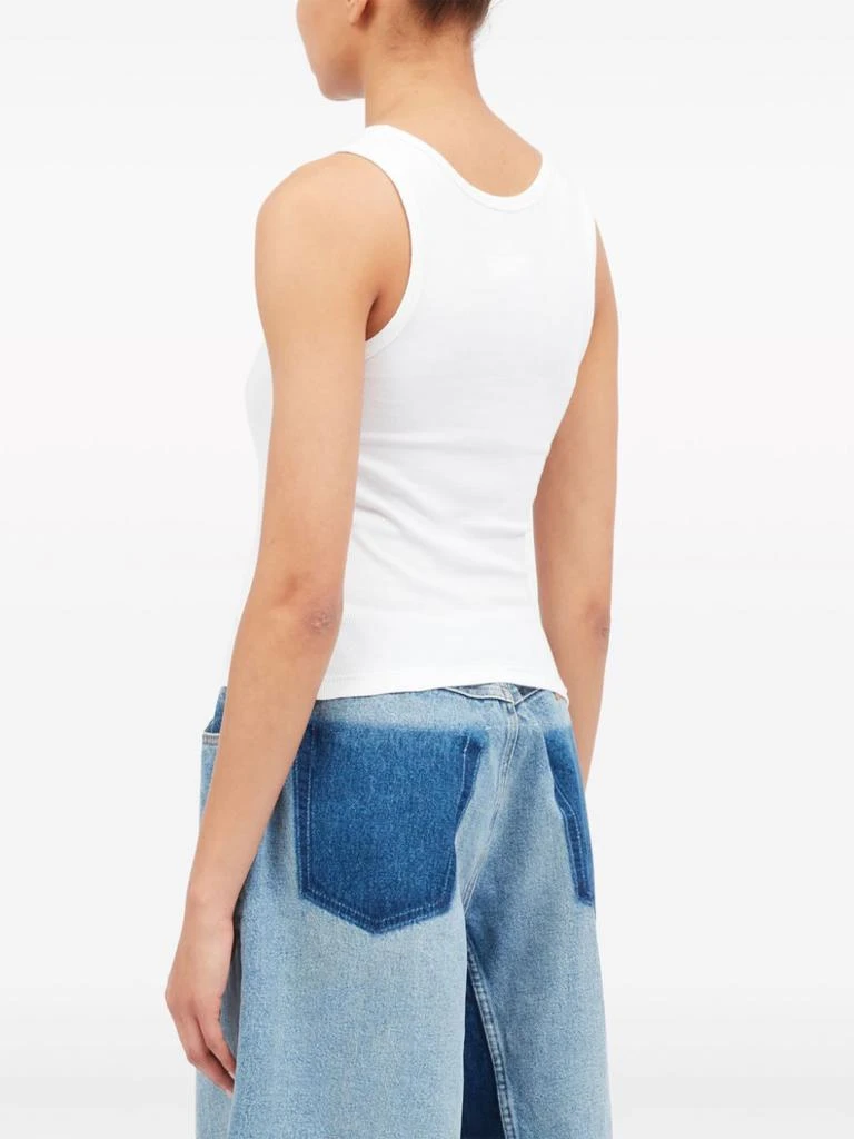 商品MM6|RIBBED COTTON TANK TOP,价格¥1461,第2张图片详细描述