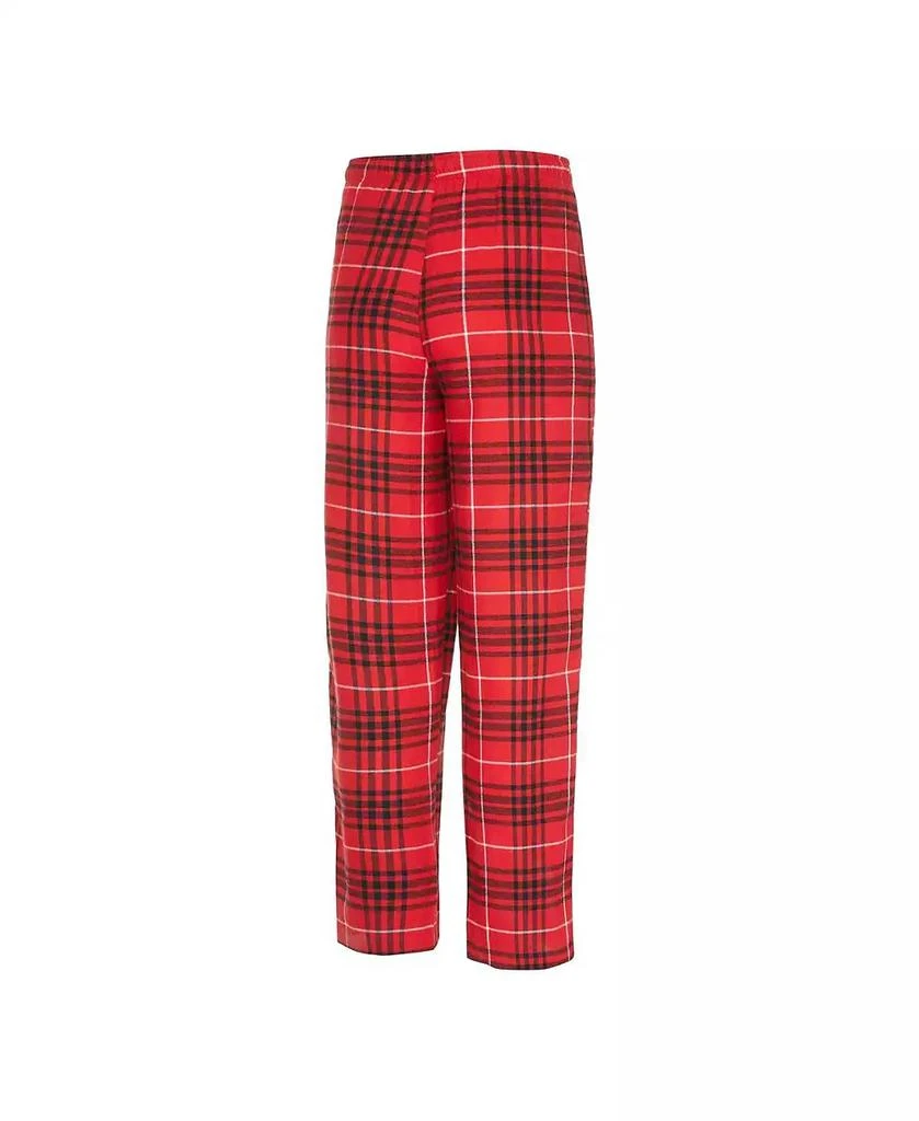 商品Concepts Sport|Men's Red/Black Kansas City Chiefs Vector T-Shirt Flannel Pants Sleep Set,价格¥450,第3张图片详细描述