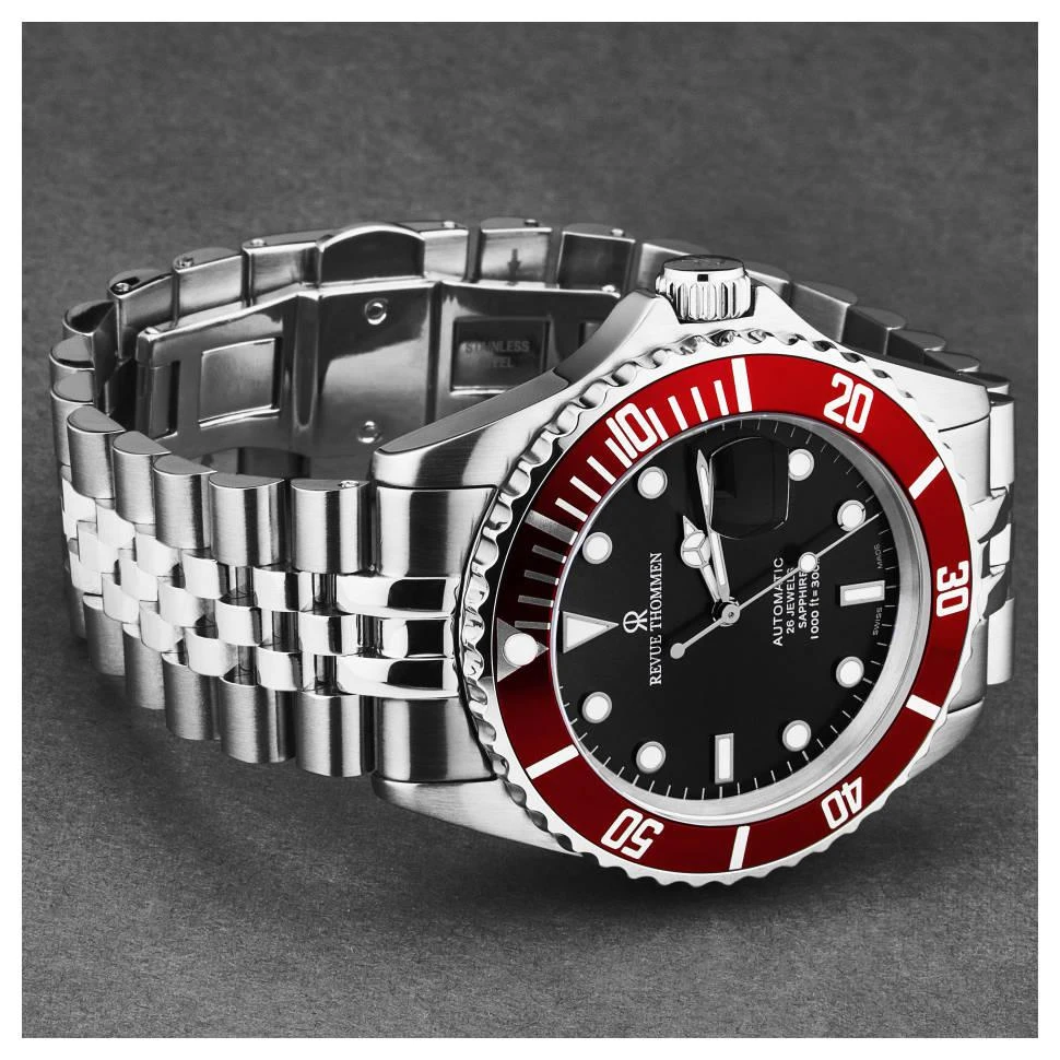 商品Revue Thommen|Revue Thommen Diver Men's Automatic Watch,价格¥4190,第3张图片详细描述