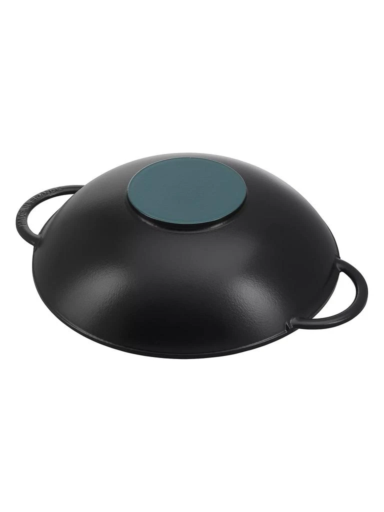商品Staub|Cast Iron 6-Quart Wok,价格¥2773,第2张图片详细描述