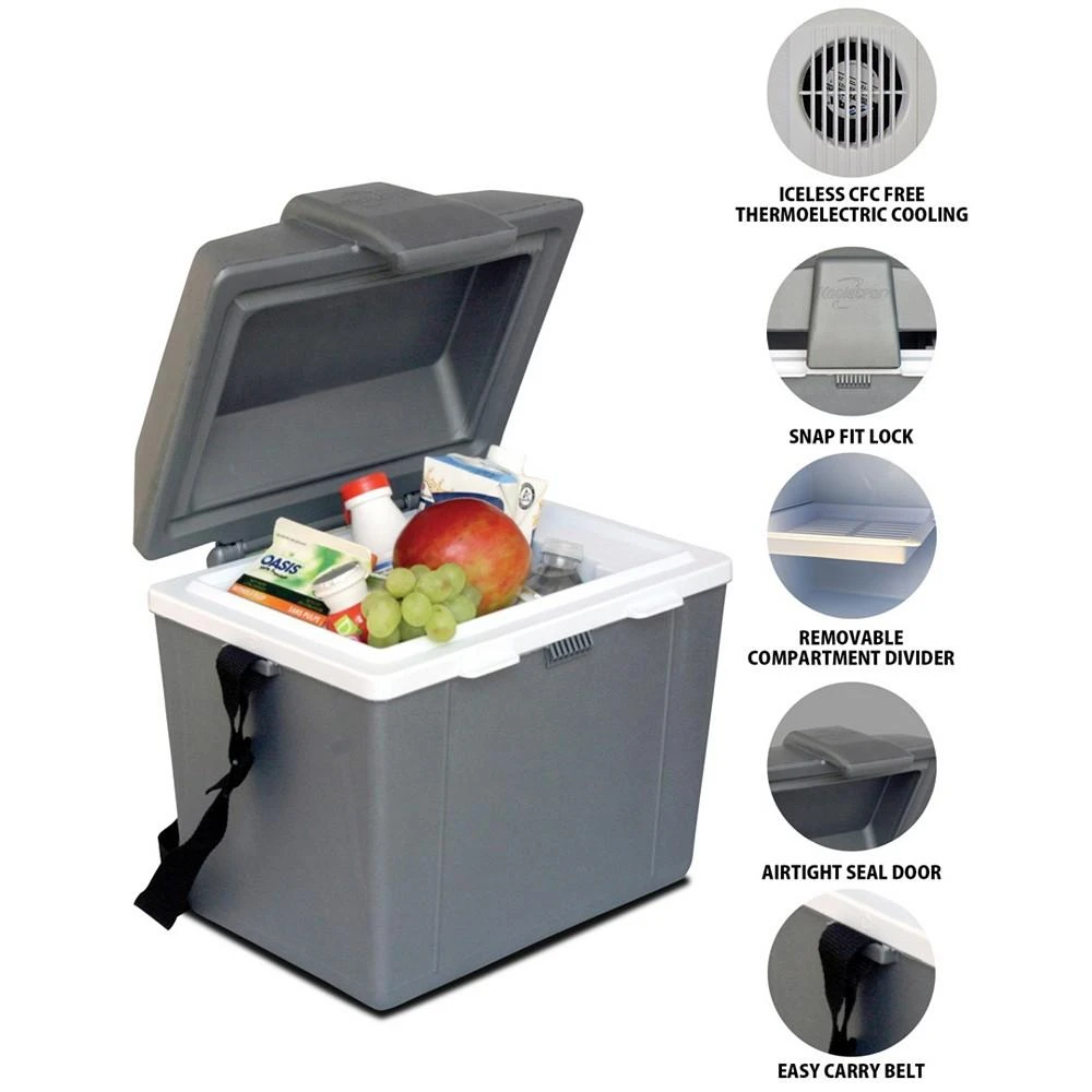 商品Koolatron|Traveller III P9 Thermoelectric Iceless 12V Cooler or Warmer, 9.8 Quart,价格¥1340,第5张图片详细描述