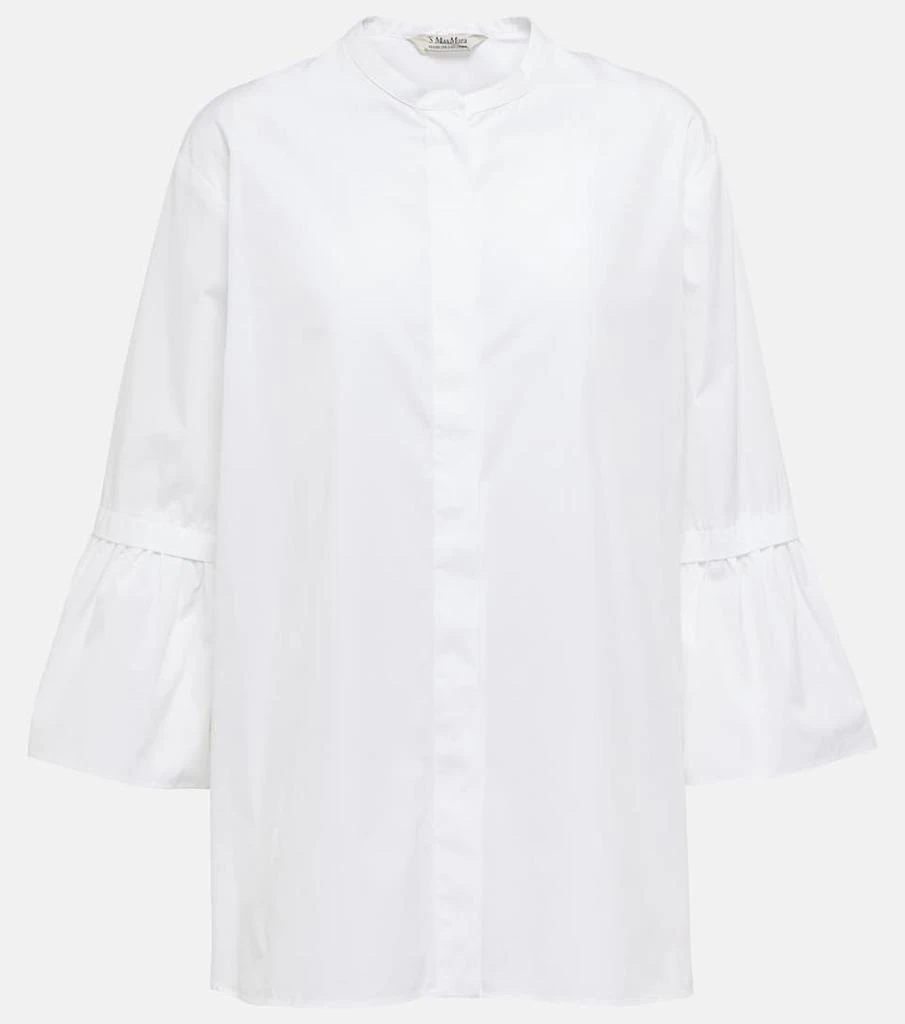 商品Max Mara|Curvone cotton blouse,价格¥1459,第1张图片