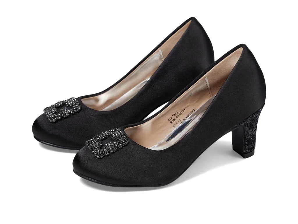 商品Badgley Mischka|Marcy Jewel Toe Pump (Little Kid/Big Kid),价格¥486,第1张图片