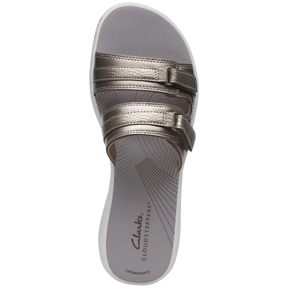 商品Clarks|Women's Cloudsteppers Breeze Piper Comfort Slide Sandals,价格¥249,第4张图片详细描述