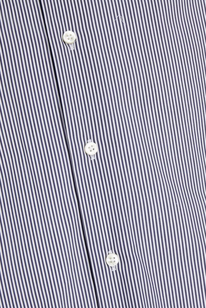 商品Peserico|Striped stretch-cotton poplin shirt,价格¥986,第6张图片详细描述