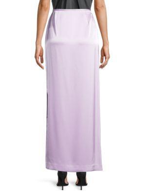 商品St. John|Satin Maxi Skirt,价格¥2313,第4张图片详细描述