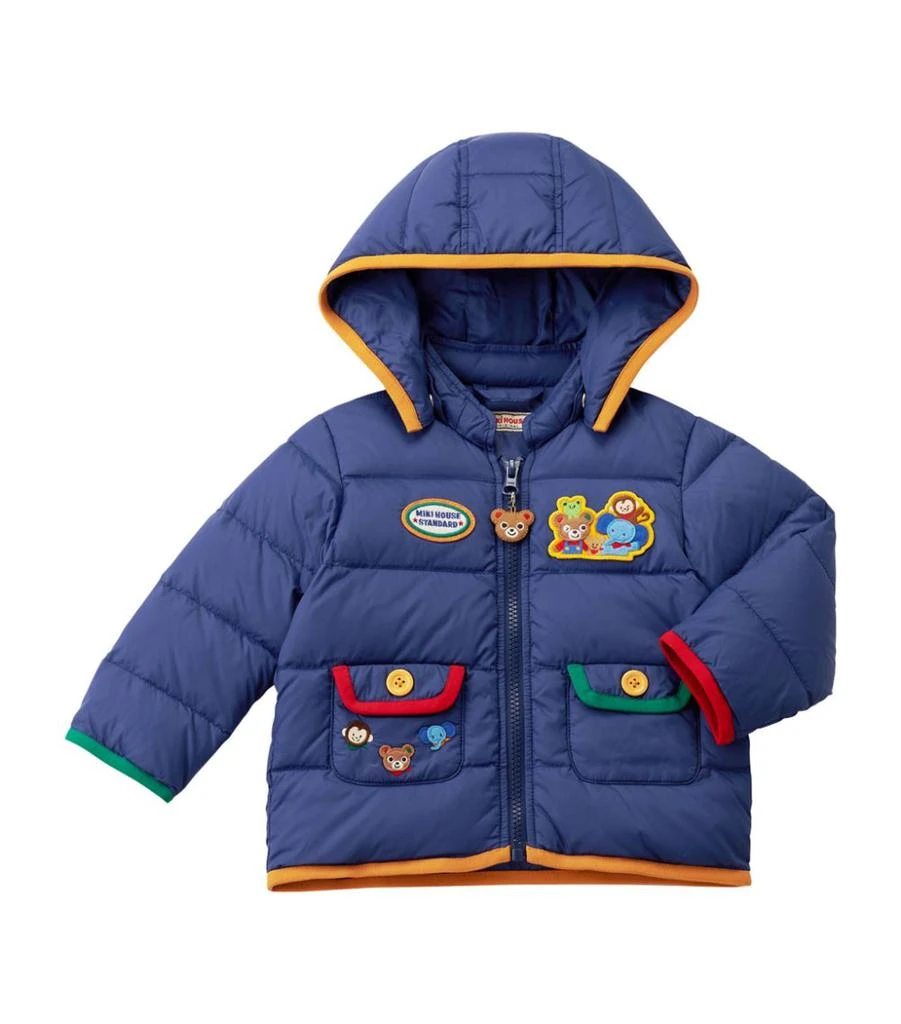 商品Miki House|Embroidered Puffer Jacket (2-7 Years),价格¥5973,第1张图片