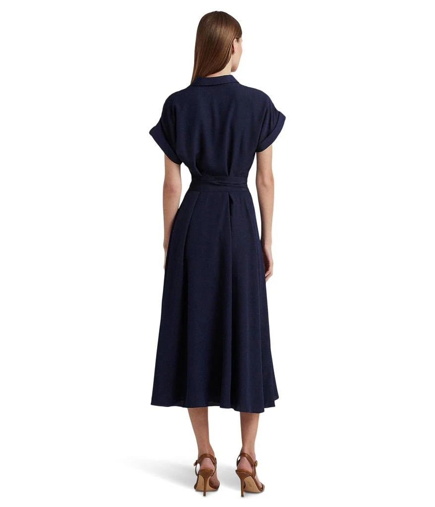 商品Ralph Lauren|Belted Crepe Dress,价格¥979,第2张图片详细描述