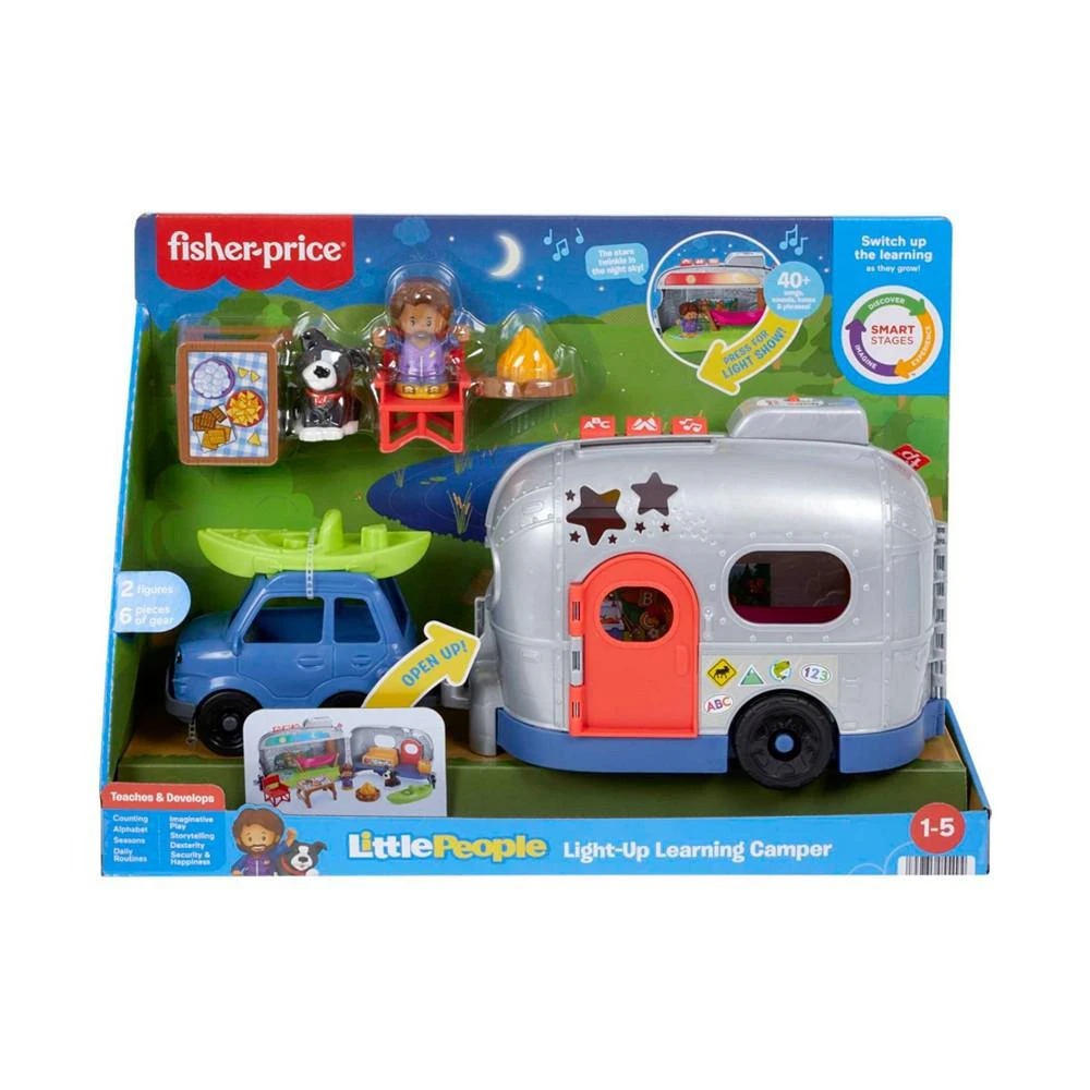 商品Fisher Price|Little People Light-Up Learning Camper Set,价格¥170,第5张图片详细描述