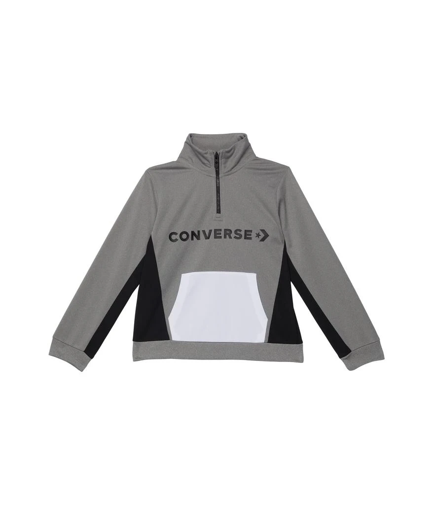 商品Converse|Color-Block 1/4 Zip (Little Kids),价格¥90,第1张图片