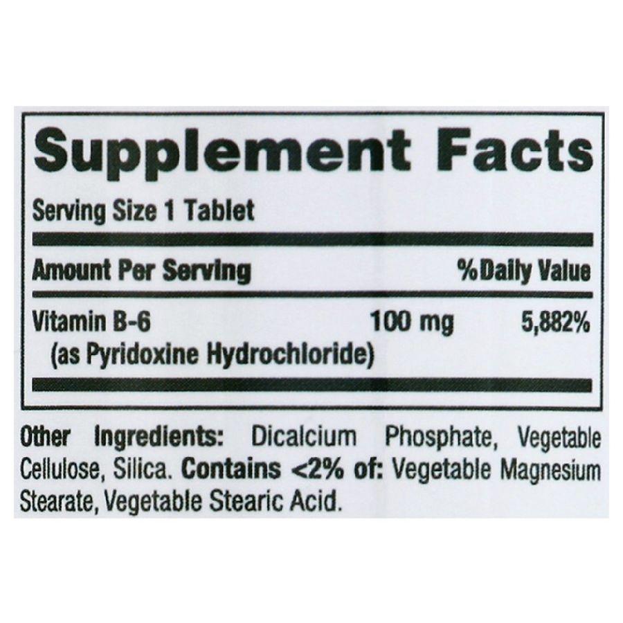 维生素 B-6 100 mg商品第2张图片规格展示