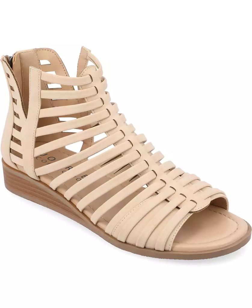 Women's Delilah Gladiator Sliver Wedge Sandals image 2