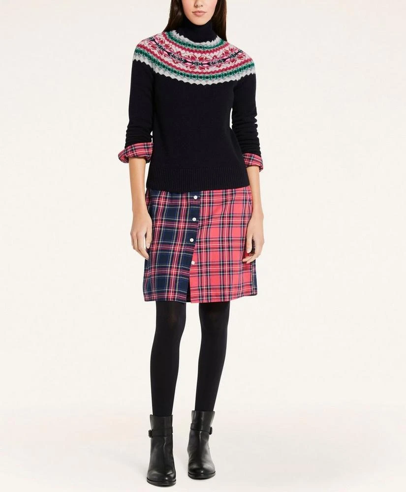 商品Brooks Brothers|Lambswool Fair Isle Sweater,价格¥579,第2张图片详细描述