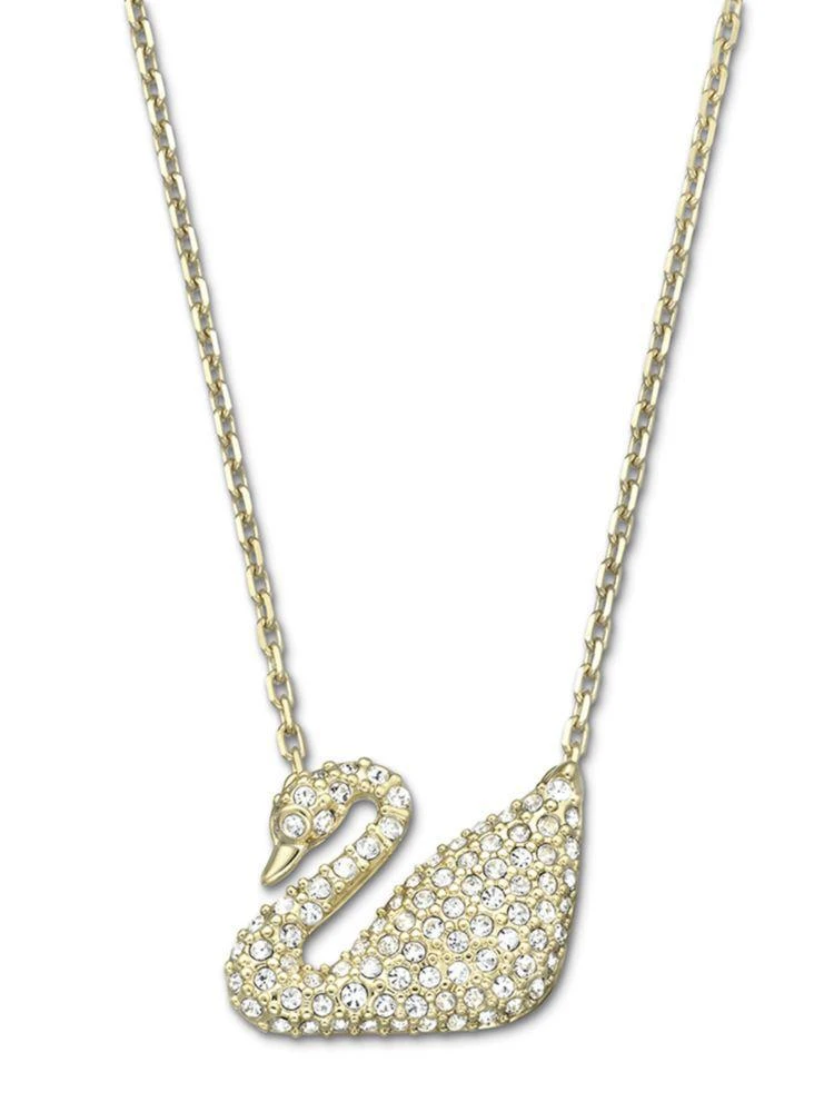 商品Swarovski|Goldtone Swan Necklace,价格¥752,第2张图片详细描述