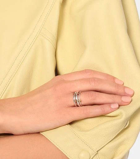 商品Spinelli Kilcollin|Daphne 18kt gold and sterling silver linked rings,价格¥7623,第3张图片详细描述