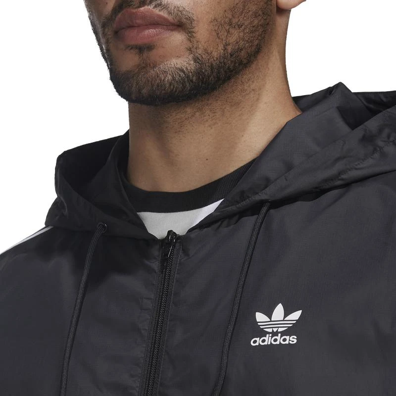 商品Adidas|adidas Originals 3 Stripes Windbreaker - Men's,价格¥372,第3张图片详细描述