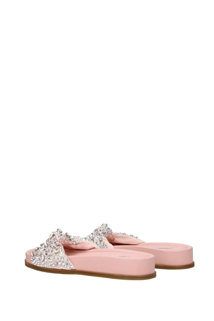 商品Aquazzura|Slippers and clogs Satin Pink Patchouli,价格¥2939,第4张图片详细描述