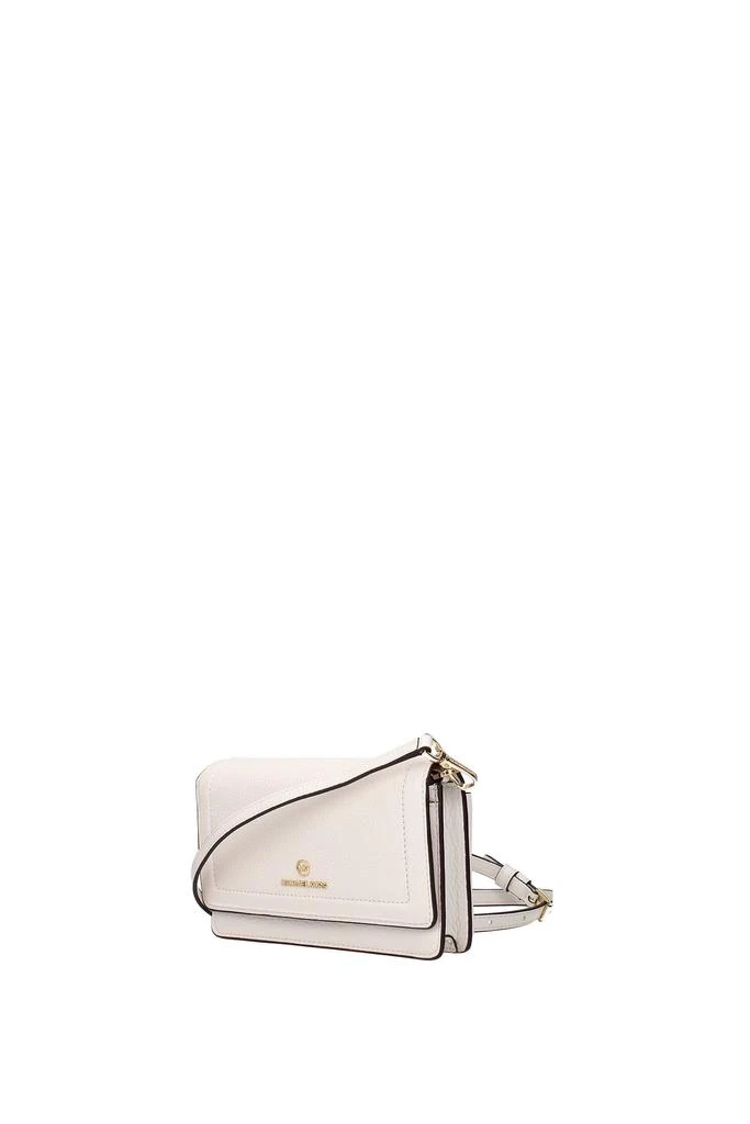 商品Michael Kors|Crossbody Bag jet set charm sm Leather White Optic White,价格¥581,第2张图片详细描述