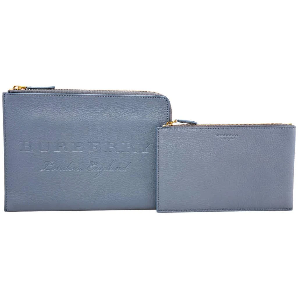 商品Burberry|Burberry Northwich Embossed Leather Zip-around Pouch And Coin Case,价格¥1457,第2张图片详细描述