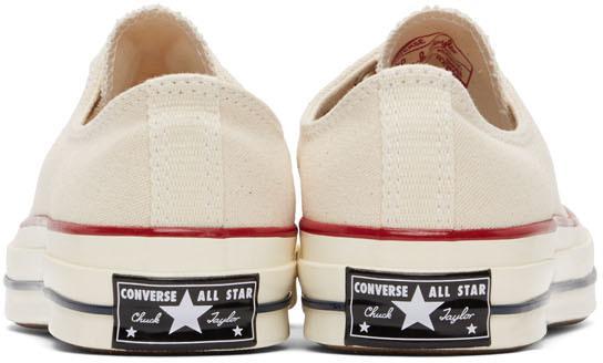 商品Converse|Off-White Chuck 70 OX Sneakers,价格¥560,第6张图片详细描述