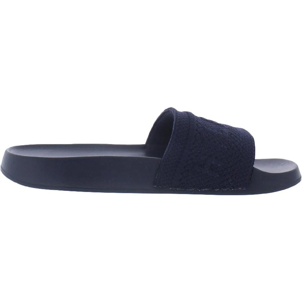 商品Tommy Hilfiger|Tommy Hilfiger Womens Dollop Fabric Logo Pool Slides,价格¥116,第3张图片详细描述