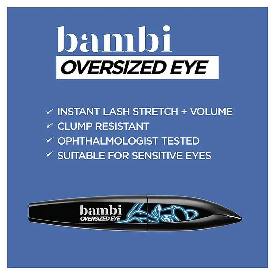 商品L'Oreal Paris|Bambi Oversized Eye Washable Mascara Instant Volume,价格¥51,第5张图片详细描述