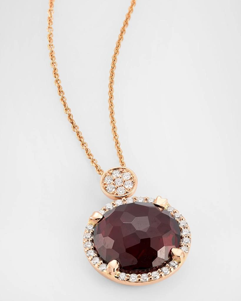 商品Lisa Nik|18K Rose Gold Rocks Diamond and Garnet Pendant,价格¥19456,第3张图片详细描述