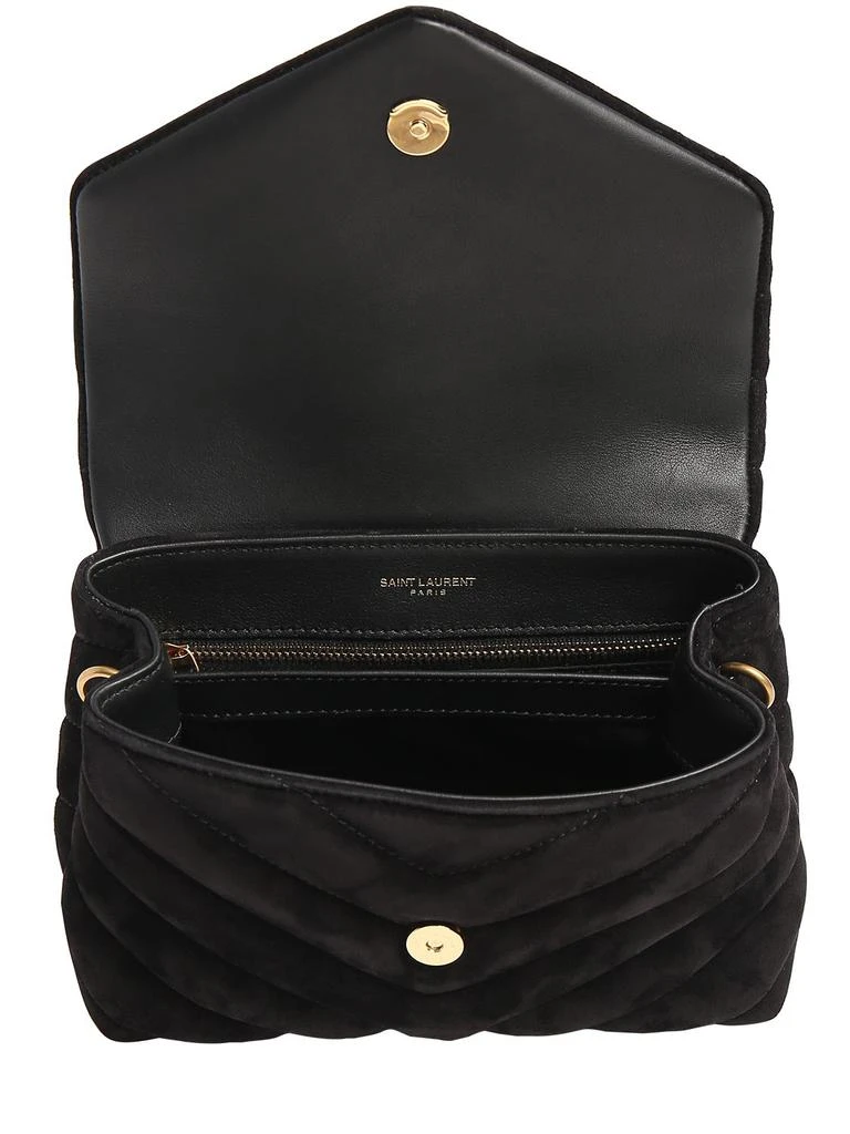 商品Yves Saint Laurent|Toy Loulou Suede Shoulder Bag,价格¥16550,第4张图片详细描述