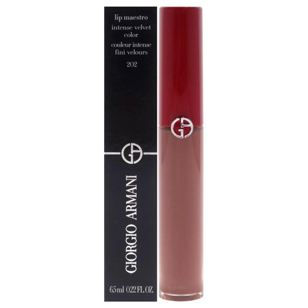 商品Giorgio Armani|Lip Maestro Intense Velvet Color - 202 by Giorgio Armani for Women - 0.22 oz Lipstick,价格¥329,第4张图片详细描述