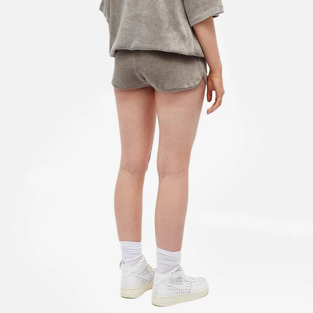 商品Essentials|FEAR OF GOD ESSENTIALS Women's Velour Beach Shorts - Desert Taupe,价格¥243,第3张图片详细描述