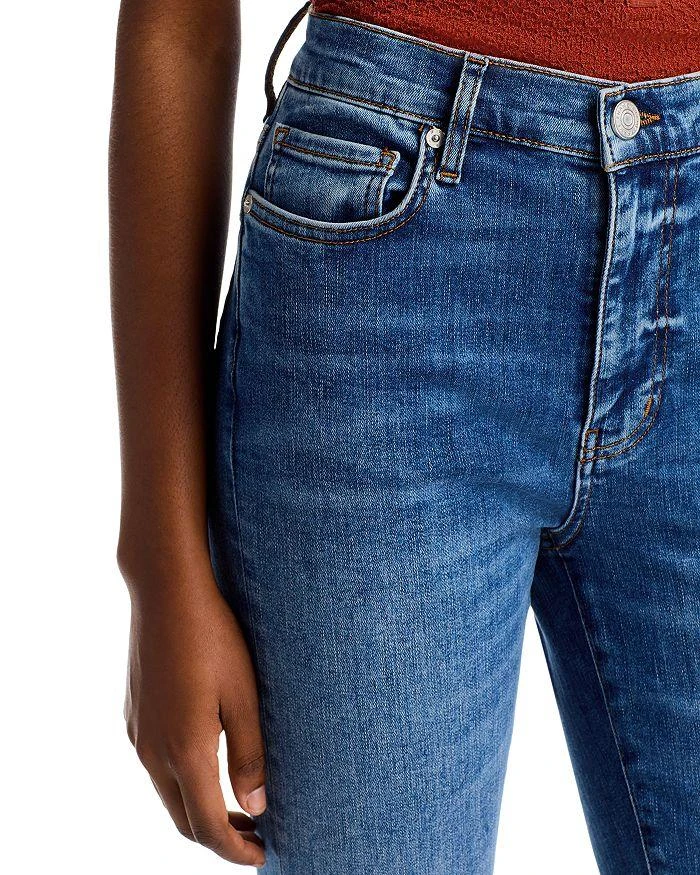 商品FRAME|High Rise Flared Jeans in Mermaid,价格¥1397,第5张图片详细描述