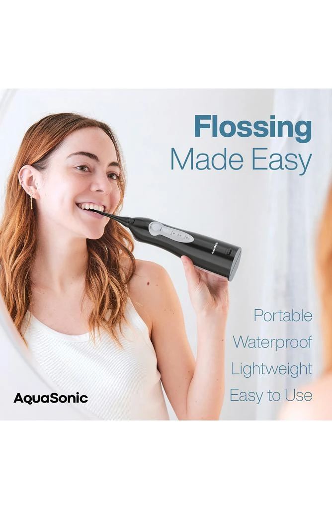 商品AquaSonic|Aqua Flosser, Tips & Travel Pouch Set,价格¥307,第2张图片详细描述