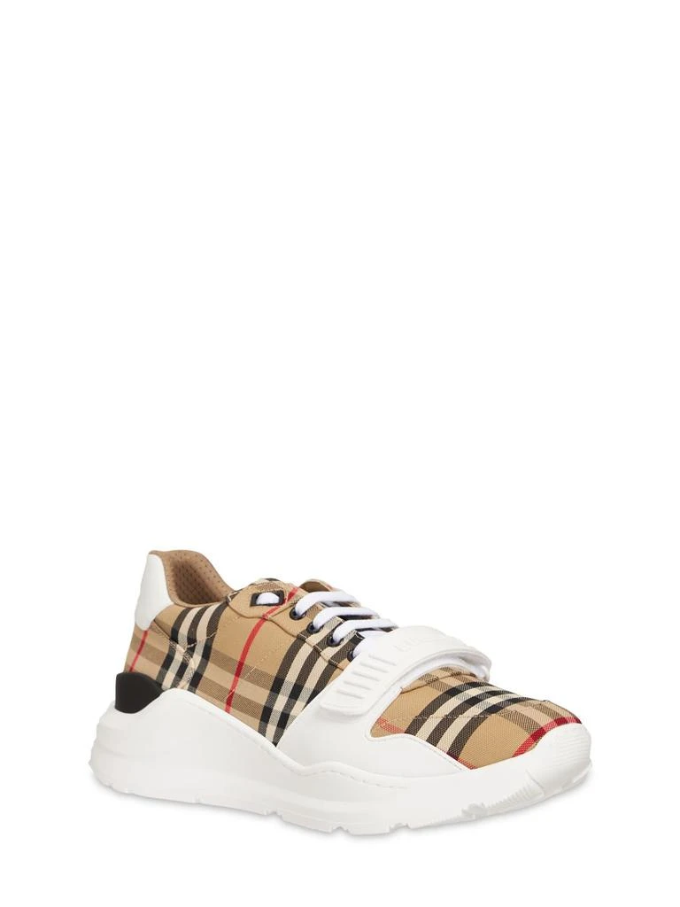 商品Burberry|Check New Regis Cotton Canvas Sneakers,价格¥6448,第2张图片详细描述