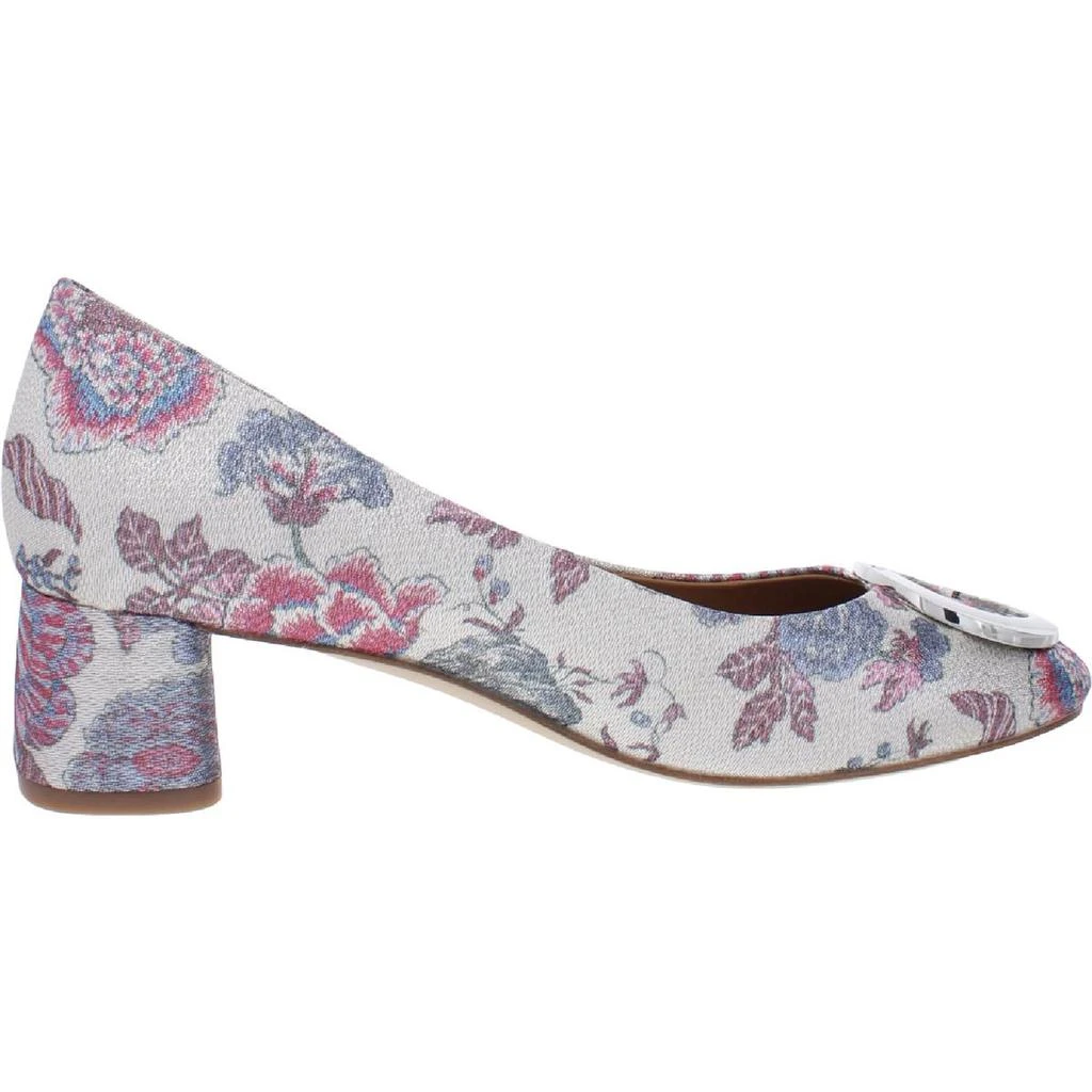 商品Tory Burch|Tory Burch Womens Caterina Metallic Slip On Dress Pumps,价格¥602,第2张图片详细描述