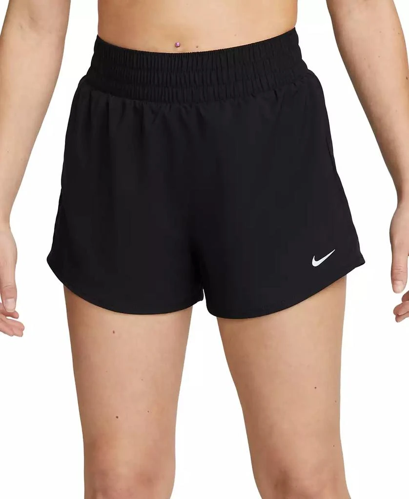 商品NIKE|Women's One Dri-FIT High-Waisted 3" Brief-Lined Shorts,价格¥130,第1张图片