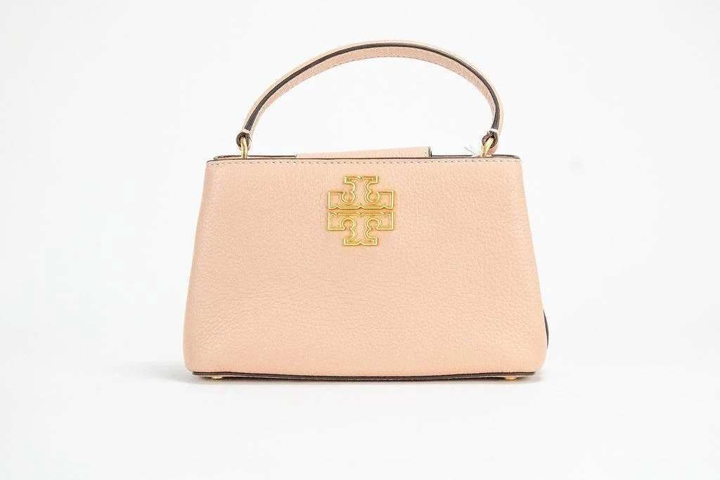 商品Tory Burch|Tory Burch Britten Micro Light Meadowsweet Leather Satchel Bag Purse,价格¥2749,第1张图片