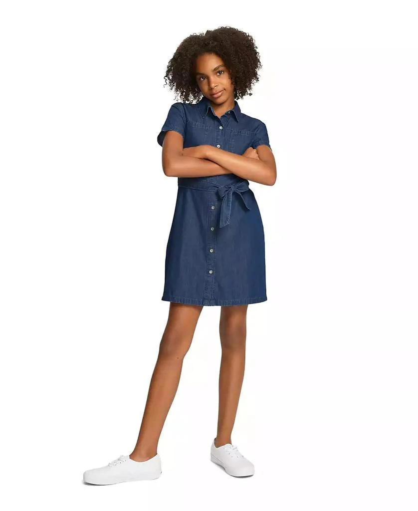 商品Calvin Klein|Big Girl Everyday Shirtdress,价格¥151,第1张图片