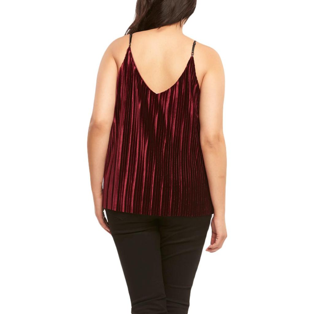 Tart Collections Maren Women's Plus Size Pleated V-Neck Tank Top商品第10张图片规格展示