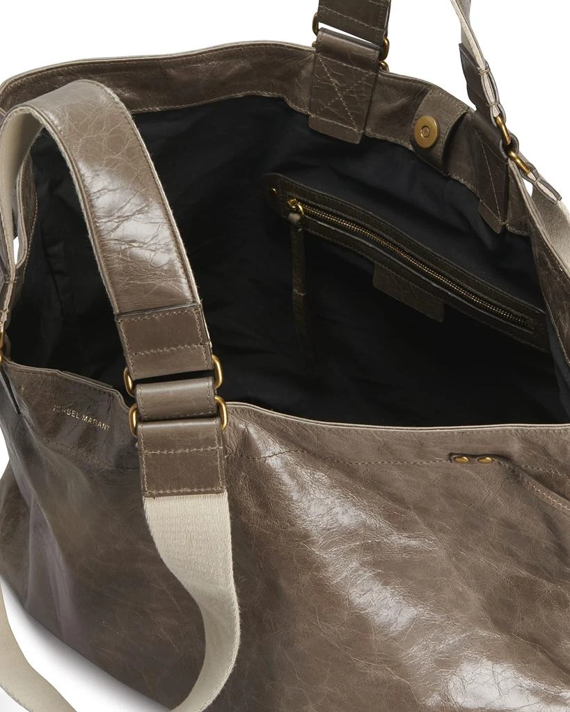商品Isabel Marant|Wardy Double-Handle Leather Tote Bag,价格¥7679,第4张图片详细描述