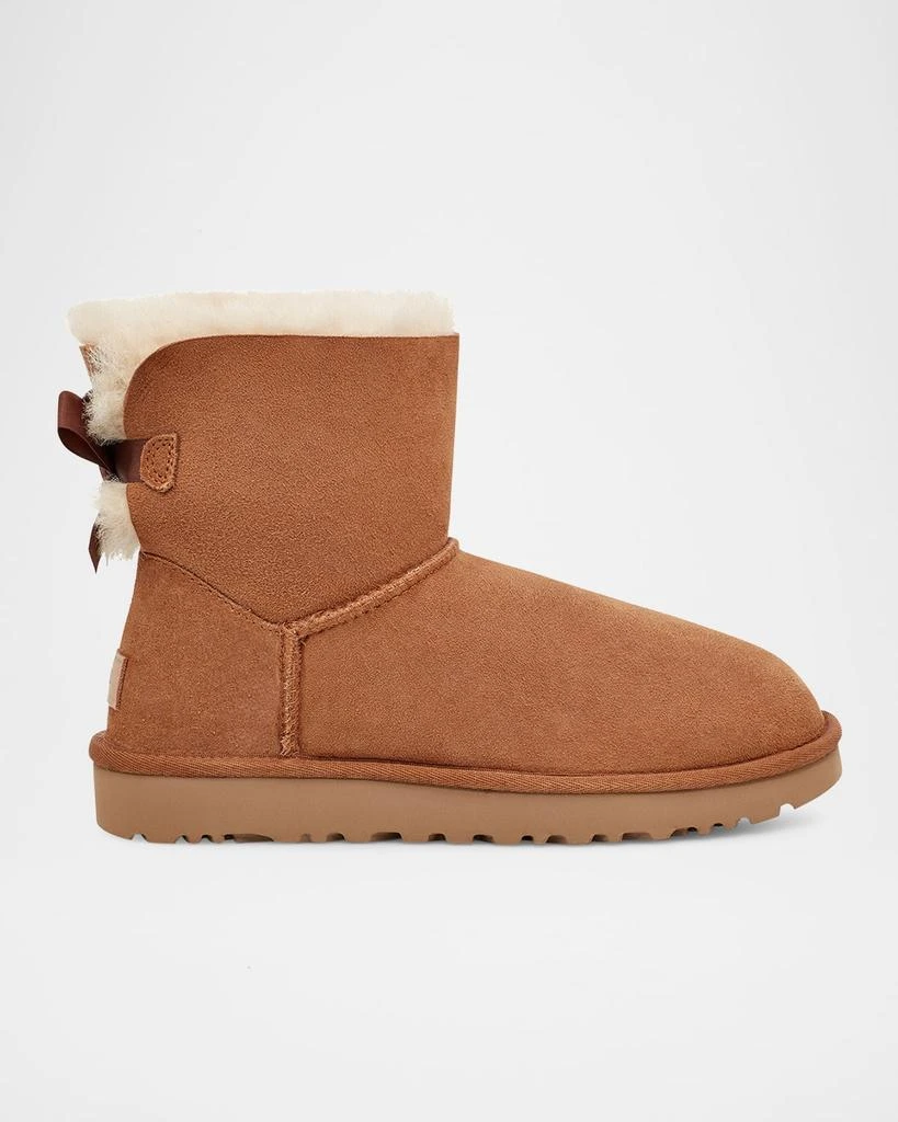 商品UGG|Mini Bailey Bow II Shearling Fur Boots,价格¥1329,第1张图片