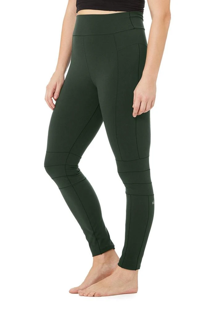 商品Alo|High-Waist Endurance Legging - Forest,价格¥708,第2张图片详细描述