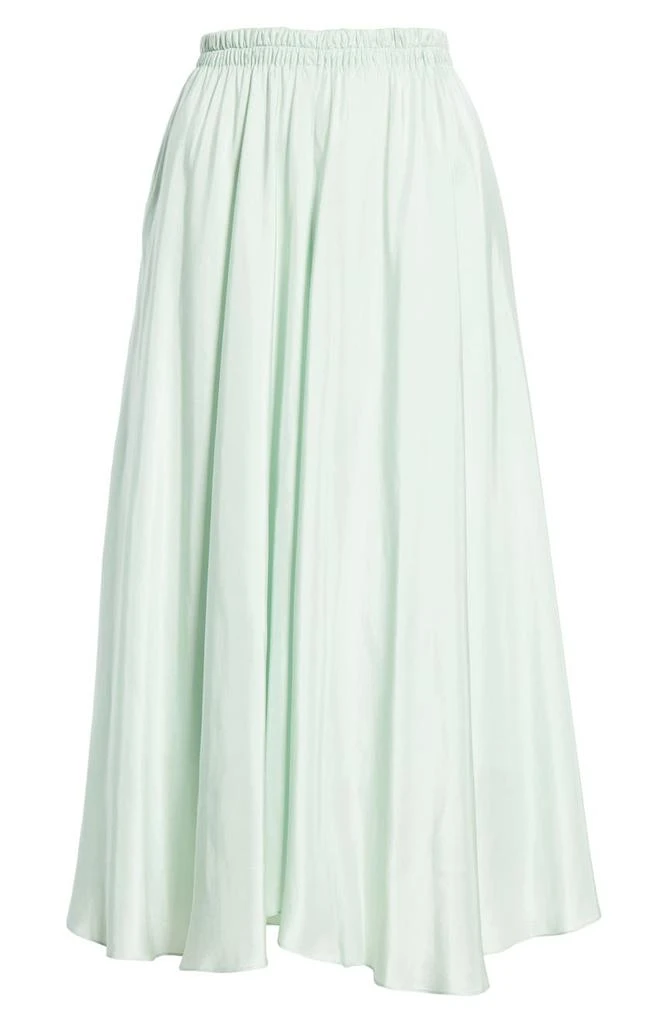 商品Vince|Gathered Silk Midi Skirt,价格¥1053,第5张图片详细描述