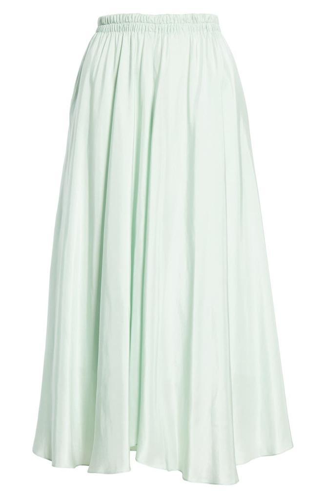 商品Vince|Gathered Silk Midi Skirt,价格¥938,第7张图片详细描述