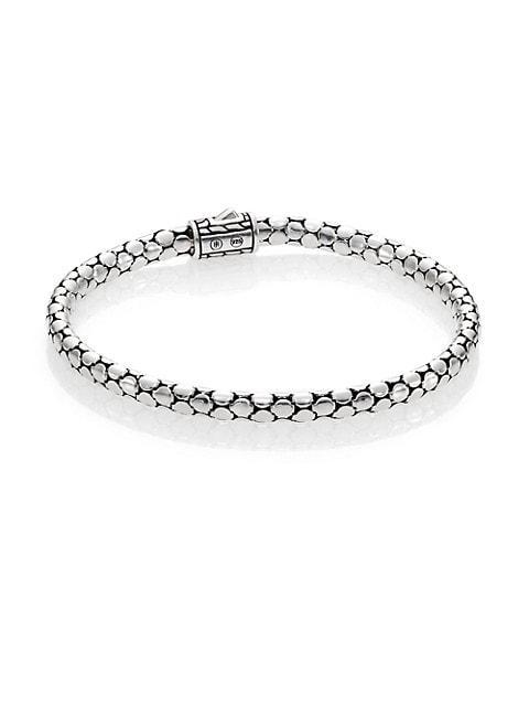 商品John Hardy|Dot Sterling Silver Slim Bracelet,价格¥3143,第1张图片