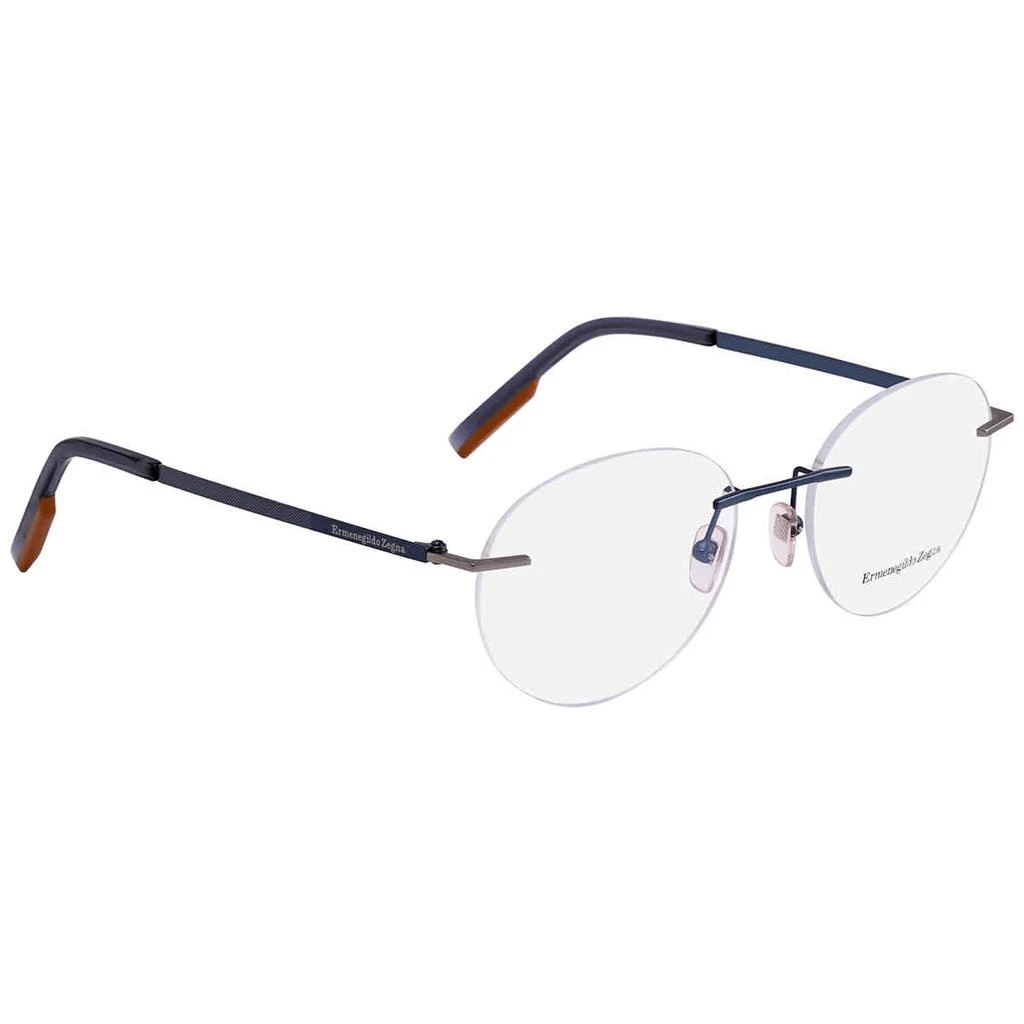 商品Zegna|Ermenegildo Zegna Demo Round Mens Eyeglasses EZ5220 016 53,价格¥519,第1张图片