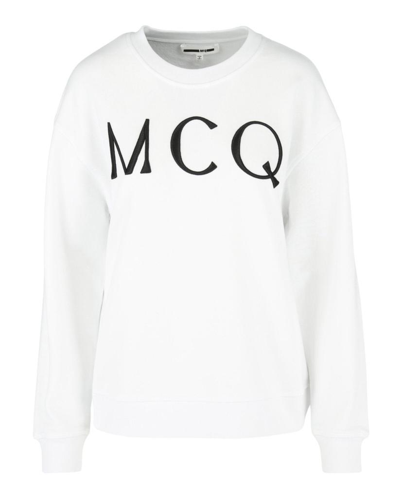 商品Alexander McQueen|Code Logo Sweatshirt,价格¥1306,第1张图片